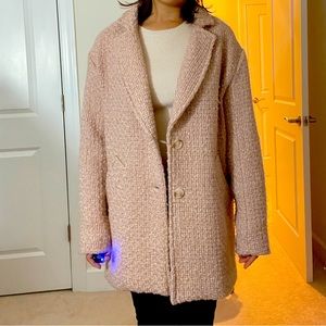 Abercrombie pink coat